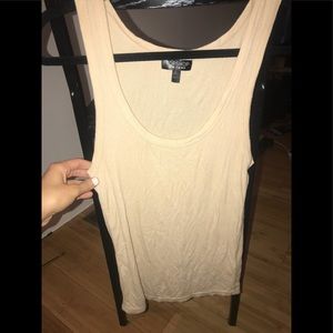 Top shop light tan tank top